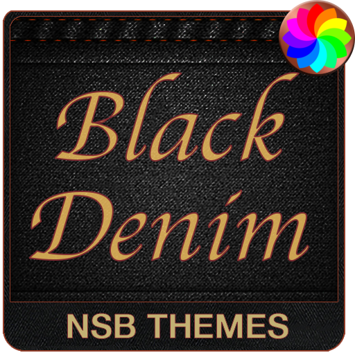 Black Denim Theme for Xperia Logo