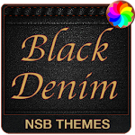 Cover Image of Descargar Black Denim Theme for Xperia  APK