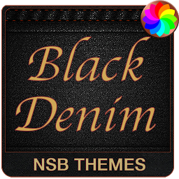 Icon image Black Denim Theme for Xperia