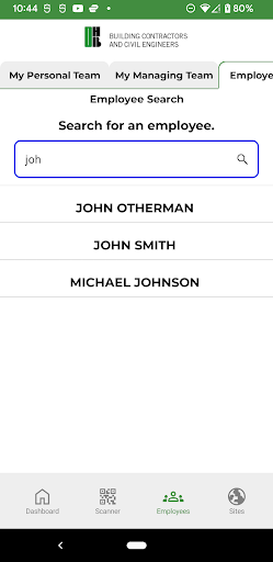 OHOB Competency Cloud Screen 2