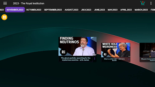 Screenshot of The Royal Institution TV