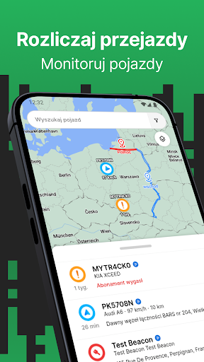 Android application MYTRACKO screenshort