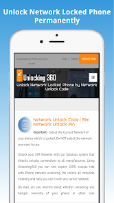 Network unlock sale