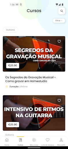 Academia Musical–Cursos Online Screen 2