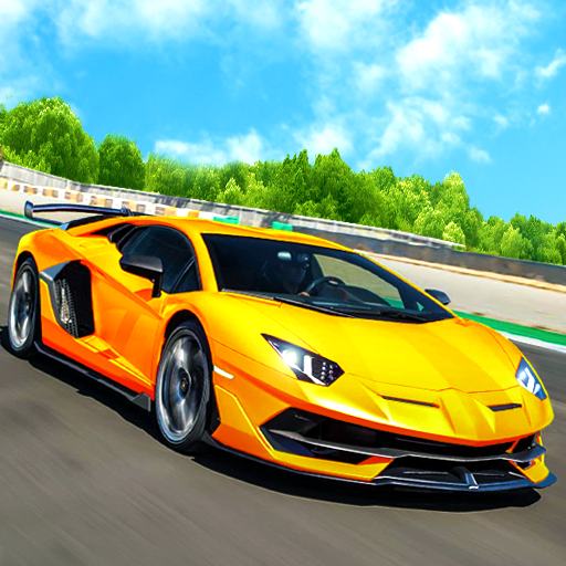 3D Car Racing Game Logo