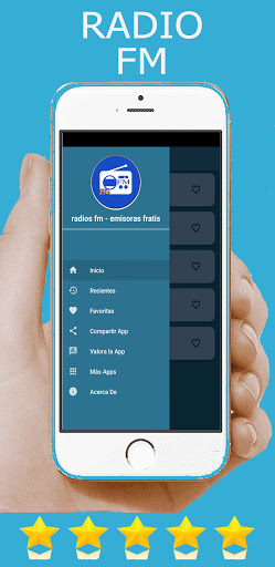 Android application FM radio broadcasts screenshort