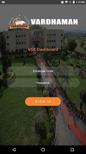 VCE Dashboard Screen 2
