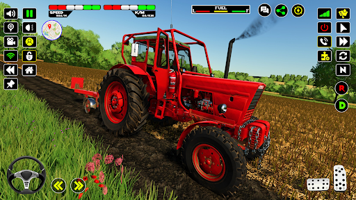 Android application Farming Tractor Game 3D 2024 screenshort
