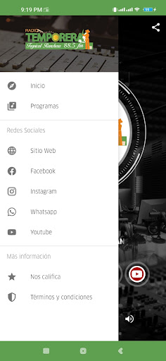 Radio Temporera Screen 3