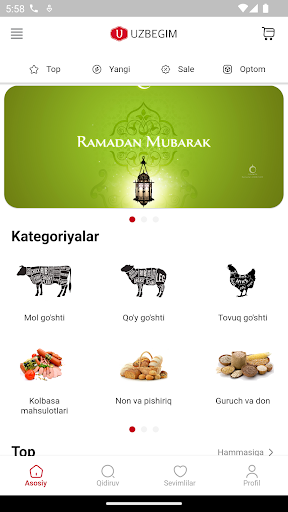 UZBEGIM MARKET Screen 3