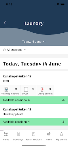 Studentbostäder’s app Screen 2