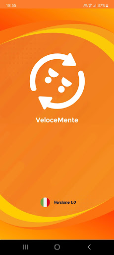 Android application VeloceMente Italia screenshort