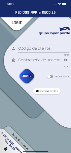 Android application APP Grupo Lopez Pardo screenshort
