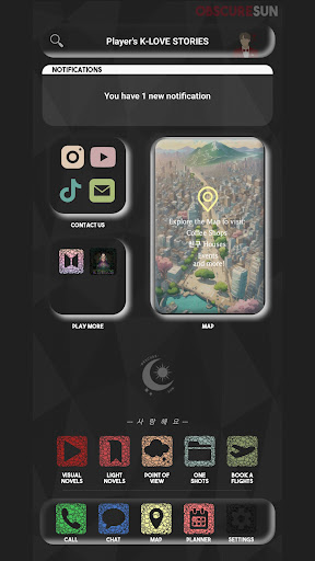 Android application KPOP: Love Stories screenshort