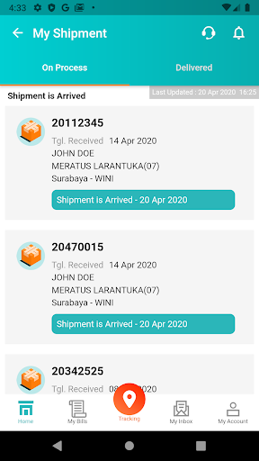 RMB Trans Tracking Apps Screen 3