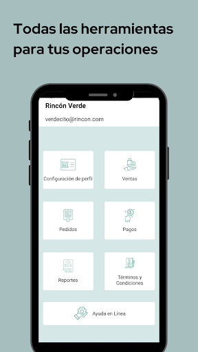 Android application Veganicapp Negocios screenshort