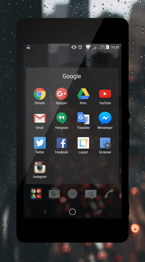 Android application City Light Theme screenshort