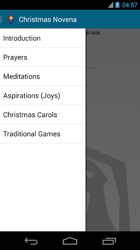 Christmas Novena Screen 2
