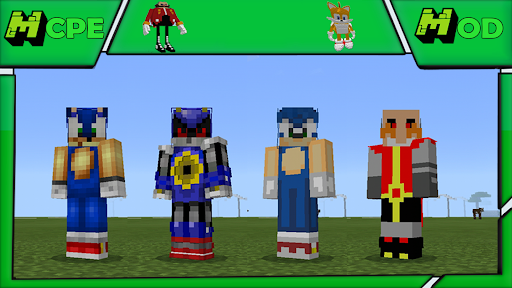 Mod Sonic Skin for Minecraft