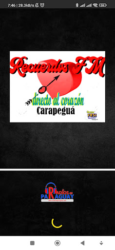 Android application Radio Recuerdos FM - Carapeguá screenshort