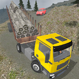 Offroad Cargo Trailer Truck icon