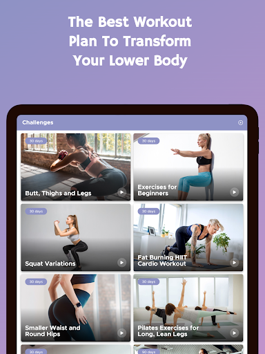 Screenshot of 30 Day Leg Challenge