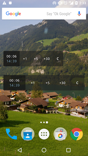 Android application Alarm Widget (Pomodoro, Timer) screenshort