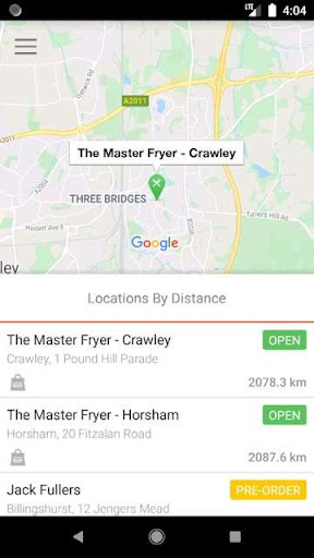 The Master Fryer Screen 2