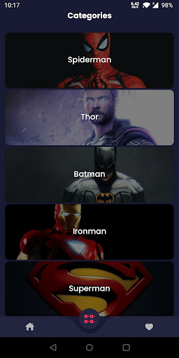 Superheroes Wallpapers Screen 2