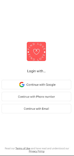 Android application True Finder screenshort