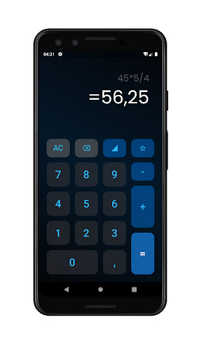 Android application Calculadora Rápida screenshort