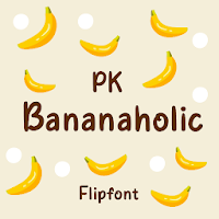 PKbananaholic™ Latin FlipFont