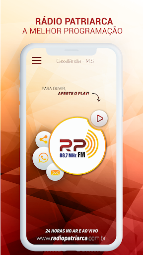 Radio Patriarca FM Screen 3