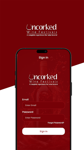 Uncorked: The App Screen 2