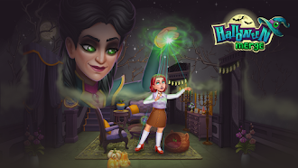Game screenshot Halloween Merge: House Design mod apk