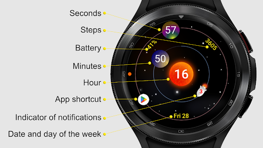 Planetarium Watch Face