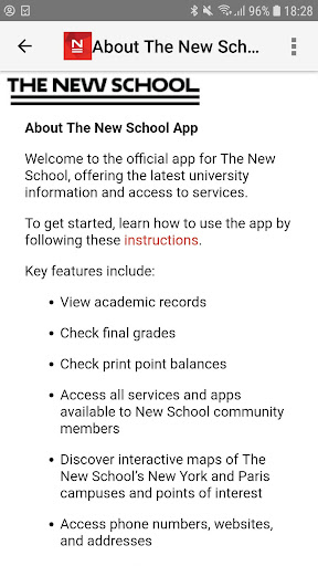 The New School Official App