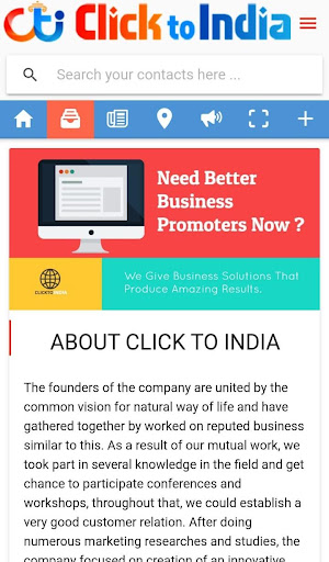 Click to India Screen 2