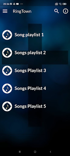 Android application Christian Worship Songs screenshort