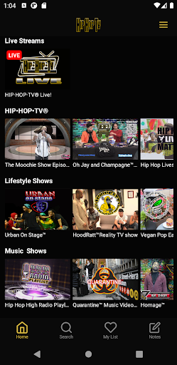 Hip Hop TV Network Screen 2