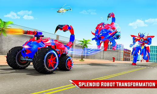 Скачать игру Scorpion Robot Monster Truck Transform Robot Games для Android бесплатно