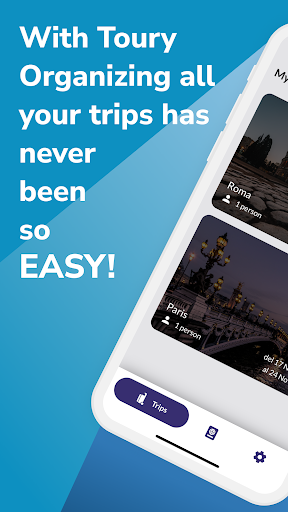 Android application Toury screenshort