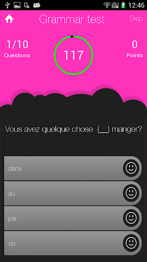 DELF DALF French Language Quiz Screen 3