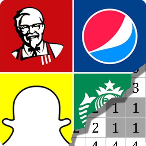 Logo Color by Number - Logo Ga logo