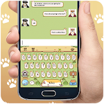 Cover Image of Download Lovelypuppy Keyboard Theme 1.0 APK