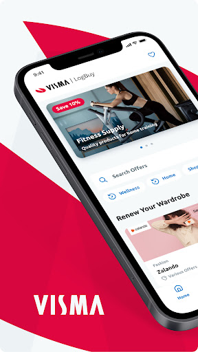 Android application Visma LogBuy screenshort
