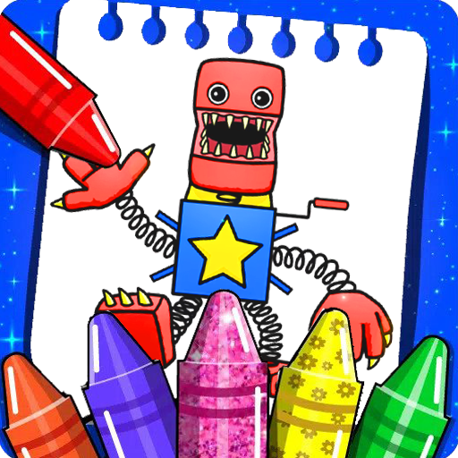 Download Boxy Boo Drawing Color Book on PC (Emulator) - LDPlayer