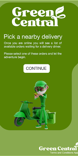 Green Central Driver Screen 2