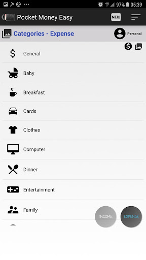 Pocket Money Easy Screen 3