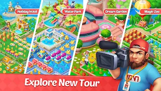 Game screenshot Merge Topia-Hotel Tycoon apk download